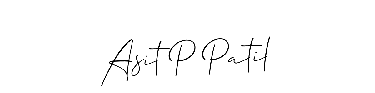 Check out images of Autograph of Asit P Patil name. Actor Asit P Patil Signature Style. Allison_Script is a professional sign style online. Asit P Patil signature style 2 images and pictures png