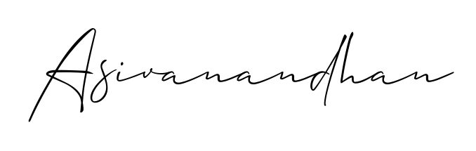 Elevate your brand with a stunning Asivanandhan eSignature. The Allison_Script style provides a balanced, flowing aesthetic for everyday signing. Asivanandhan signature style 2 images and pictures png