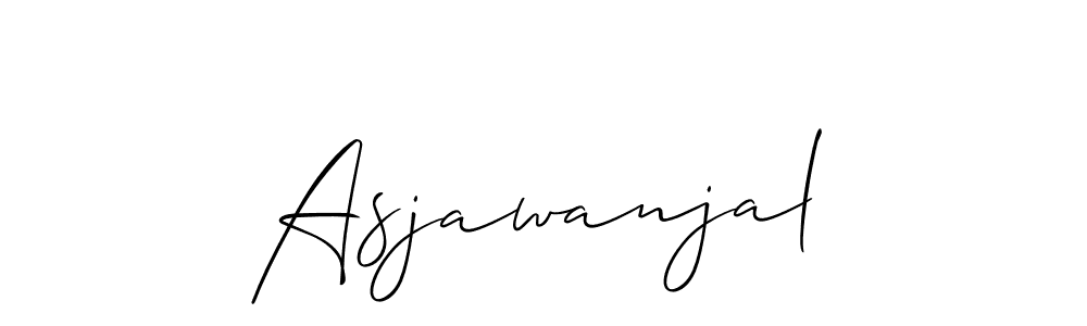 Make a beautiful signature design for name Asjawanjal. Use this online signature maker to create a handwritten signature for free. Asjawanjal signature style 2 images and pictures png