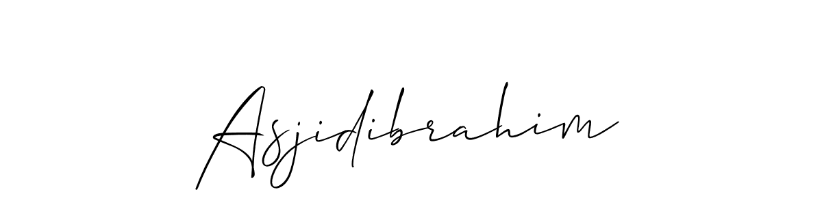 You can use this online signature creator to create a handwritten signature for the name Asjidibrahim. This is the best online autograph maker. Asjidibrahim signature style 2 images and pictures png