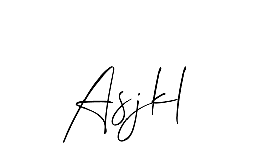 Allison_Script is a professional signature style that is perfect for those who want to add a touch of class to their signature. It is also a great choice for those who want to make their signature more unique. Get Asjkl name to fancy signature for free. Asjkl signature style 2 images and pictures png