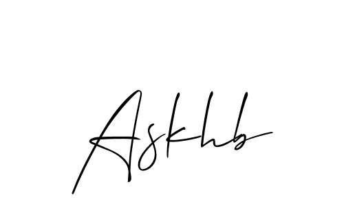 Here are the top 10 professional signature styles for the name Askhb. These are the best autograph styles you can use for your name. Askhb signature style 2 images and pictures png