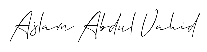 Upgrade your professional image with Aslam Abdul Vahid signature created with Allison_Script font. Fast, free, and watermark-free download. Aslam Abdul Vahid signature style 2 images and pictures png