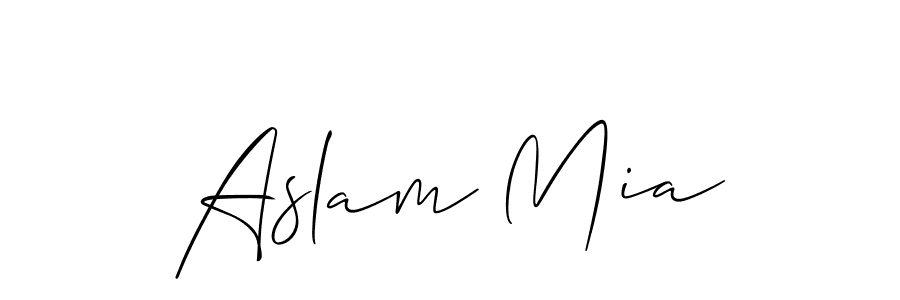 Check out images of Autograph of Aslam Mia name. Actor Aslam Mia Signature Style. Allison_Script is a professional sign style online. Aslam Mia signature style 2 images and pictures png