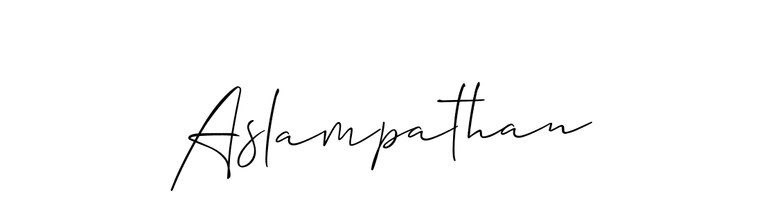 Similarly Allison_Script is the best handwritten signature design. Signature creator online .You can use it as an online autograph creator for name Aslampathan. Aslampathan signature style 2 images and pictures png