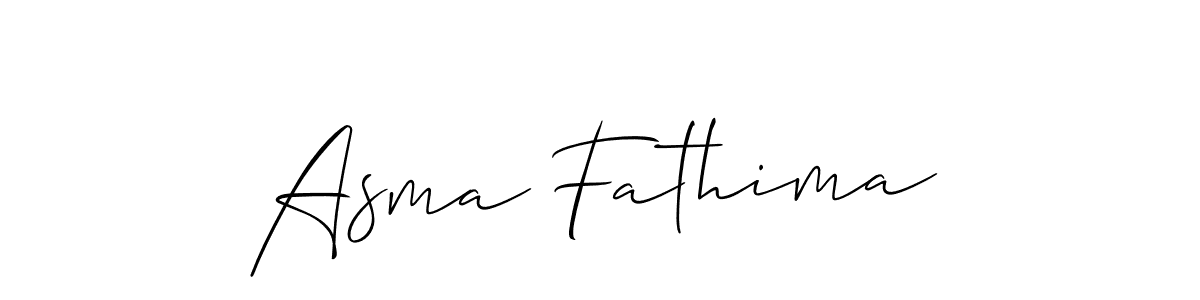 This is the best signature style for the Asma Fathima name. Also you like these signature font (Allison_Script). Mix name signature. Asma Fathima signature style 2 images and pictures png