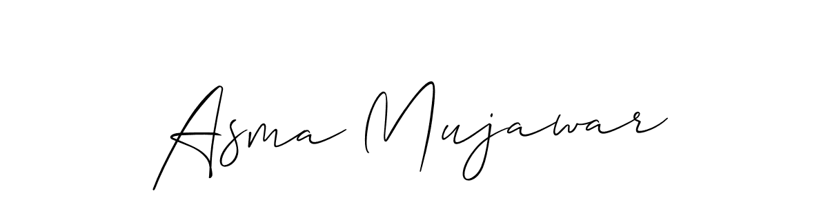 Best and Professional Signature Style for Asma Mujawar. Allison_Script Best Signature Style Collection. Asma Mujawar signature style 2 images and pictures png