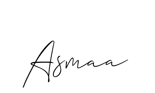 Similarly Allison_Script is the best handwritten signature design. Signature creator online .You can use it as an online autograph creator for name Asmaa. Asmaa signature style 2 images and pictures png