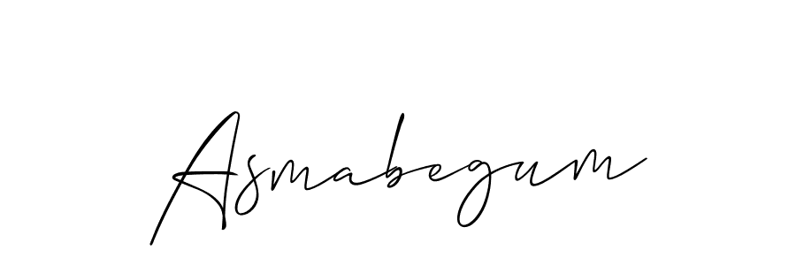 Once you've used our free online signature maker to create your best signature Allison_Script style, it's time to enjoy all of the benefits that Asmabegum name signing documents. Asmabegum signature style 2 images and pictures png
