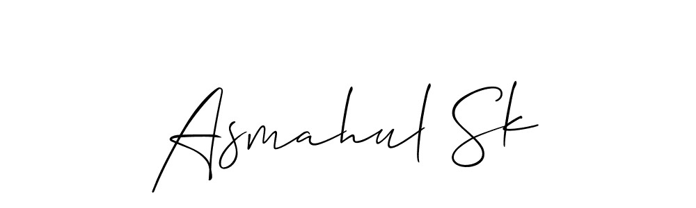 Check out images of Autograph of Asmahul Sk name. Actor Asmahul Sk Signature Style. Allison_Script is a professional sign style online. Asmahul Sk signature style 2 images and pictures png