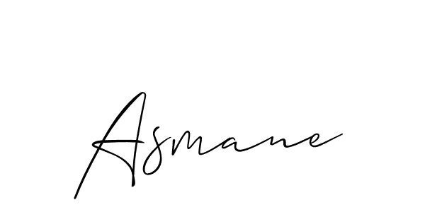 Make a beautiful signature design for name Asmane. Use this online signature maker to create a handwritten signature for free. Asmane signature style 2 images and pictures png