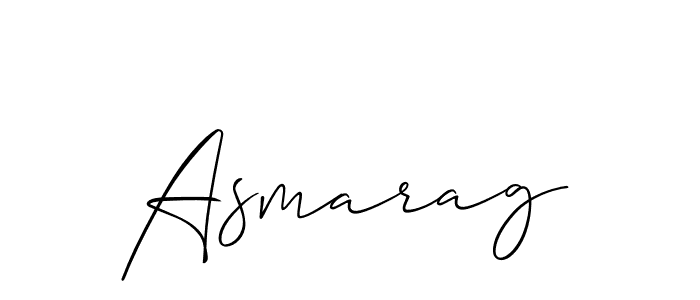 Make a beautiful signature design for name Asmarag. Use this online signature maker to create a handwritten signature for free. Asmarag signature style 2 images and pictures png