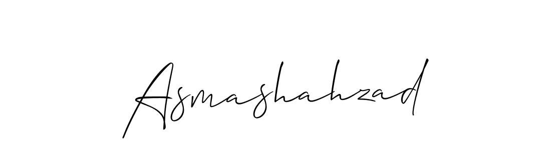 The best way (Allison_Script) to make a short signature is to pick only two or three words in your name. The name Asmashahzad include a total of six letters. For converting this name. Asmashahzad signature style 2 images and pictures png