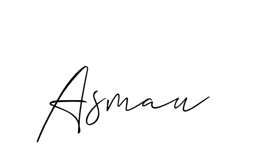 The best way (Allison_Script) to make a short signature is to pick only two or three words in your name. The name Asmau include a total of six letters. For converting this name. Asmau signature style 2 images and pictures png