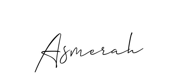 You should practise on your own different ways (Allison_Script) to write your name (Asmerah) in signature. don't let someone else do it for you. Asmerah signature style 2 images and pictures png