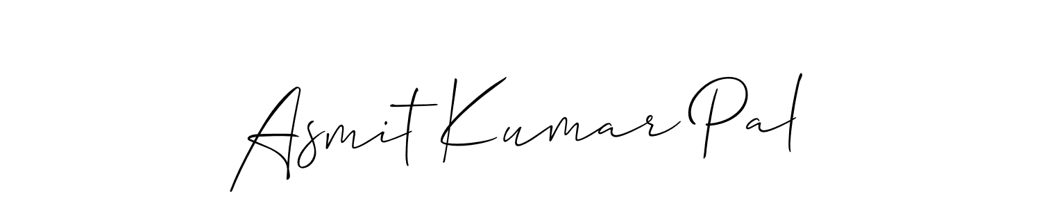 How to Draw Asmit Kumar Pal signature style? Allison_Script is a latest design signature styles for name Asmit Kumar Pal. Asmit Kumar Pal signature style 2 images and pictures png