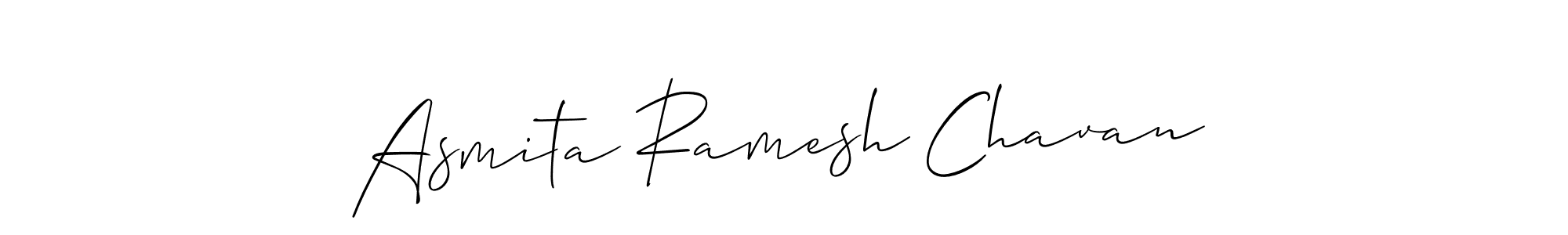 You can use this online signature creator to create a handwritten signature for the name Asmita Ramesh Chavan. This is the best online autograph maker. Asmita Ramesh Chavan signature style 2 images and pictures png