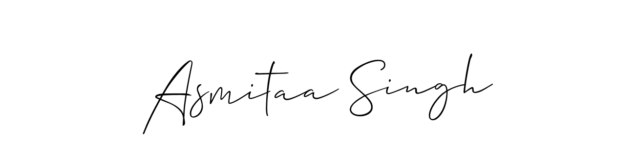 See photos of Asmitaa Singh official signature by Spectra . Check more albums & portfolios. Read reviews & check more about Allison_Script font. Asmitaa Singh signature style 2 images and pictures png
