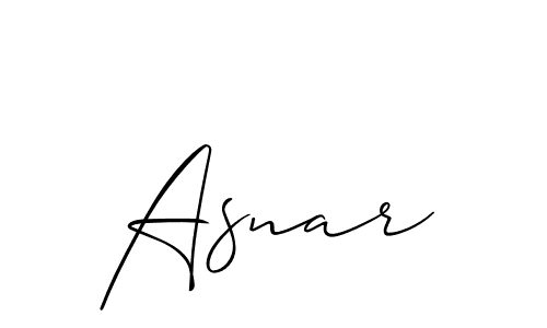 Make a short Asnar signature style. Manage your documents anywhere anytime using Allison_Script. Create and add eSignatures, submit forms, share and send files easily. Asnar signature style 2 images and pictures png