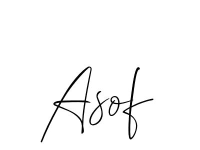 Similarly Allison_Script is the best handwritten signature design. Signature creator online .You can use it as an online autograph creator for name Asof. Asof signature style 2 images and pictures png