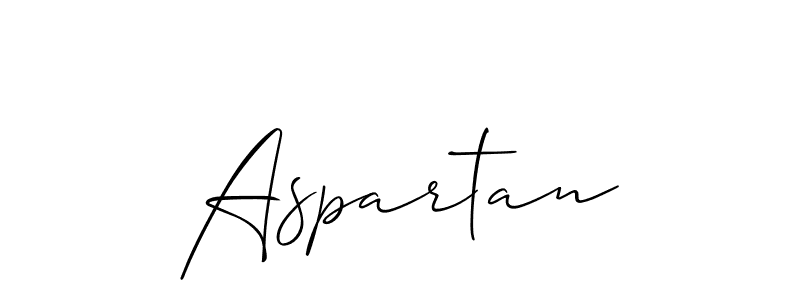 if you are searching for the best signature style for your name Aspartan. so please give up your signature search. here we have designed multiple signature styles  using Allison_Script. Aspartan signature style 2 images and pictures png