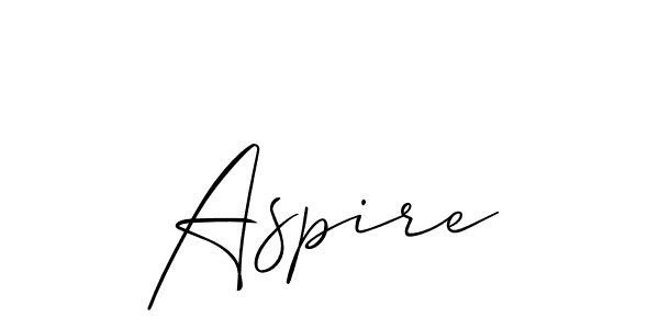 Once you've used our free online signature maker to create your best signature Allison_Script style, it's time to enjoy all of the benefits that Aspire name signing documents. Aspire signature style 2 images and pictures png