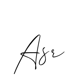 The best way (Allison_Script) to make a short signature is to pick only two or three words in your name. The name Asr include a total of six letters. For converting this name. Asr signature style 2 images and pictures png