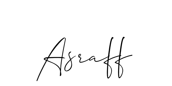 This is the best signature style for the Asraff name. Also you like these signature font (Allison_Script). Mix name signature. Asraff signature style 2 images and pictures png