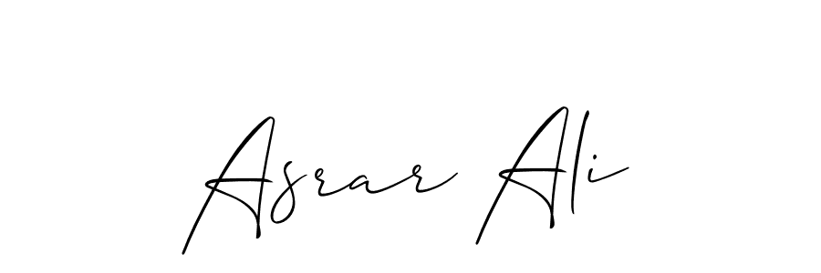 Once you've used our free online signature maker to create your best signature Allison_Script style, it's time to enjoy all of the benefits that Asrar Ali name signing documents. Asrar Ali signature style 2 images and pictures png