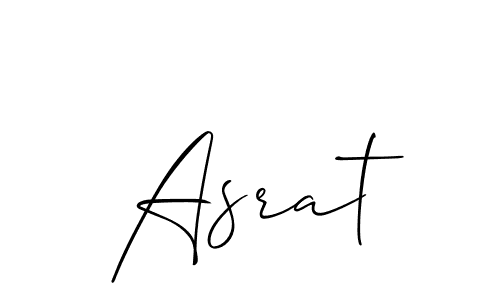 How to make Asrat name signature. Use Allison_Script style for creating short signs online. This is the latest handwritten sign. Asrat signature style 2 images and pictures png
