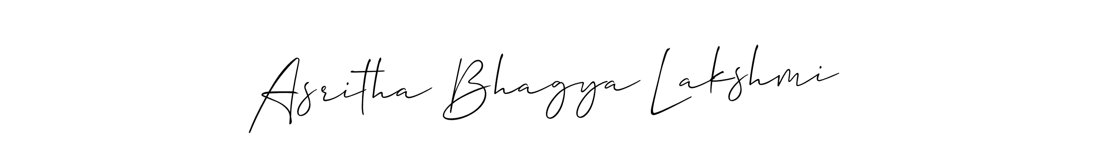 Similarly Allison_Script is the best handwritten signature design. Signature creator online .You can use it as an online autograph creator for name Asritha Bhagya Lakshmi. Asritha Bhagya Lakshmi signature style 2 images and pictures png