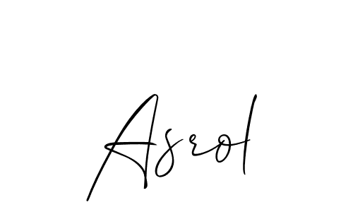 This is the best signature style for the Asrol name. Also you like these signature font (Allison_Script). Mix name signature. Asrol signature style 2 images and pictures png