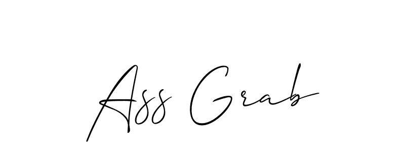 Also we have Ass Grab name is the best signature style. Create professional handwritten signature collection using Allison_Script autograph style. Ass Grab signature style 2 images and pictures png