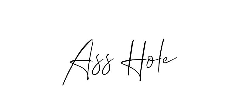 Best and Professional Signature Style for Ass Hole. Allison_Script Best Signature Style Collection. Ass Hole signature style 2 images and pictures png