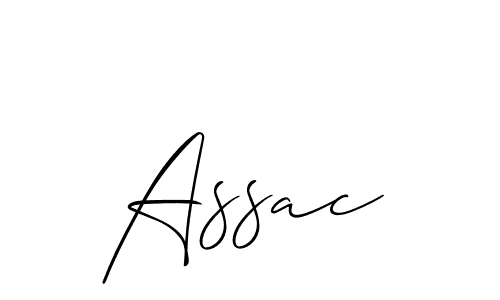 Once you've used our free online signature maker to create your best signature Allison_Script style, it's time to enjoy all of the benefits that Assac name signing documents. Assac signature style 2 images and pictures png