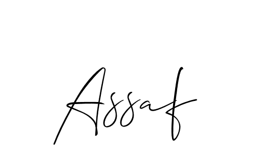 Similarly Allison_Script is the best handwritten signature design. Signature creator online .You can use it as an online autograph creator for name Assaf. Assaf signature style 2 images and pictures png