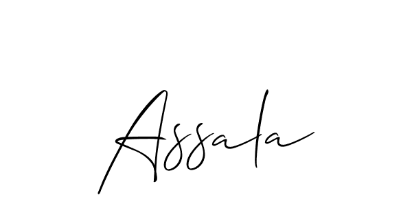 This is the best signature style for the Assala name. Also you like these signature font (Allison_Script). Mix name signature. Assala signature style 2 images and pictures png