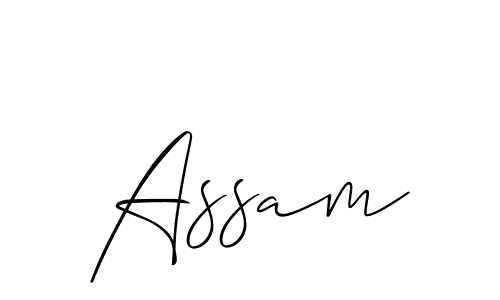 How to Draw Assam signature style? Allison_Script is a latest design signature styles for name Assam. Assam signature style 2 images and pictures png