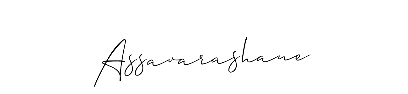 Make a beautiful signature design for name Assavarashane. With this signature (Allison_Script) style, you can create a handwritten signature for free. Assavarashane signature style 2 images and pictures png