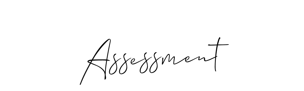 Similarly Allison_Script is the best handwritten signature design. Signature creator online .You can use it as an online autograph creator for name Assessment. Assessment signature style 2 images and pictures png