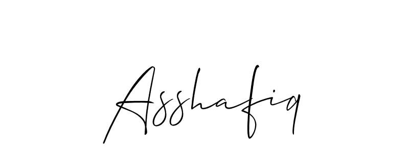 How to Draw Asshafiq signature style? Allison_Script is a latest design signature styles for name Asshafiq. Asshafiq signature style 2 images and pictures png