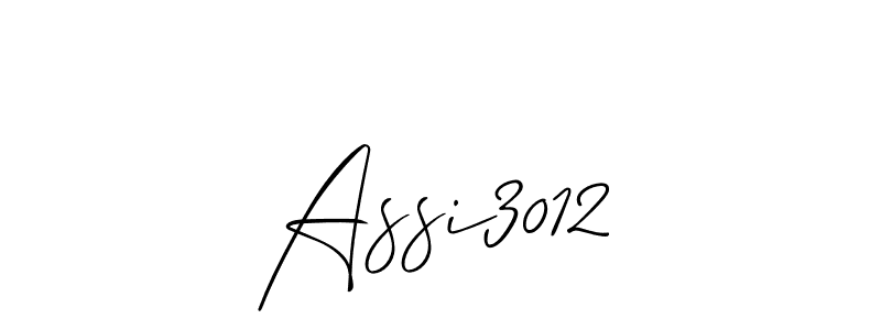 Also we have Assi3012 name is the best signature style. Create professional handwritten signature collection using Allison_Script autograph style. Assi3012 signature style 2 images and pictures png