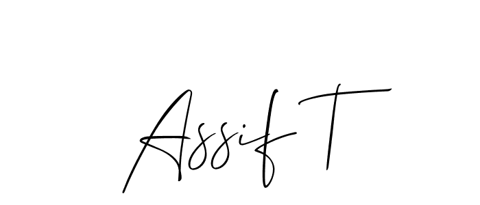 See photos of Assif T official signature by Spectra . Check more albums & portfolios. Read reviews & check more about Allison_Script font. Assif T signature style 2 images and pictures png