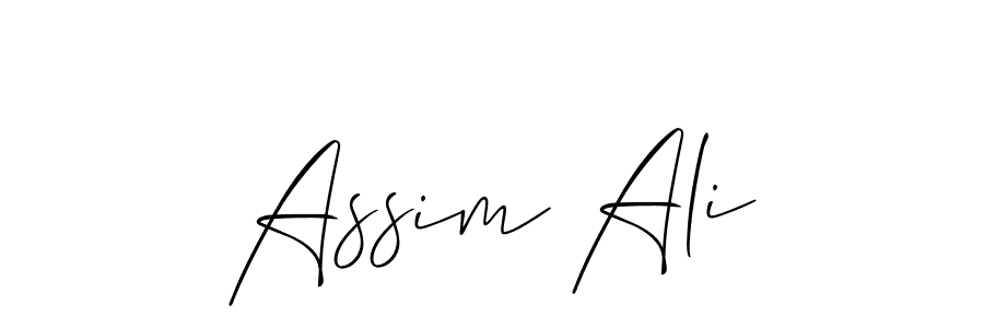 Similarly Allison_Script is the best handwritten signature design. Signature creator online .You can use it as an online autograph creator for name Assim Ali. Assim Ali signature style 2 images and pictures png