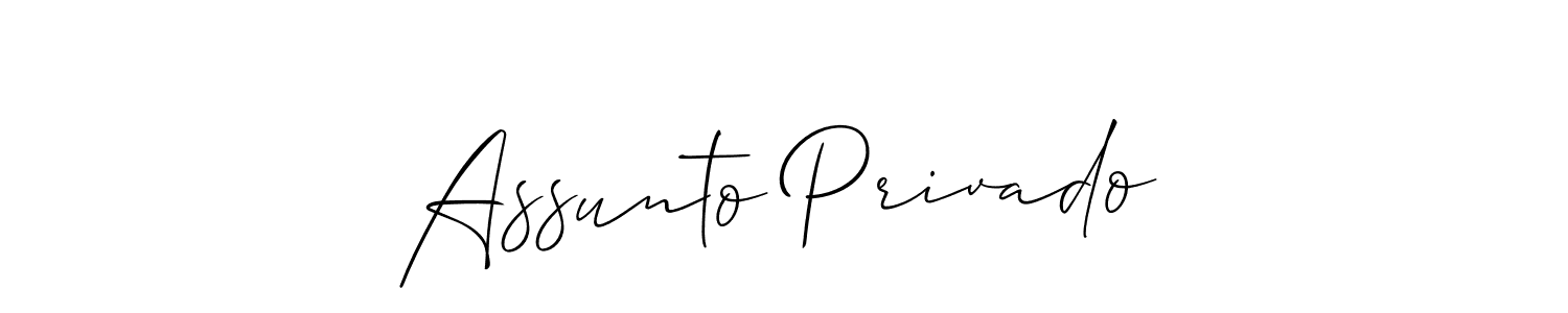 This is the best signature style for the Assunto Privado name. Also you like these signature font (Allison_Script). Mix name signature. Assunto Privado signature style 2 images and pictures png