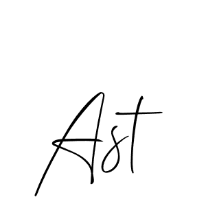 Similarly Allison_Script is the best handwritten signature design. Signature creator online .You can use it as an online autograph creator for name Ast. Ast signature style 2 images and pictures png