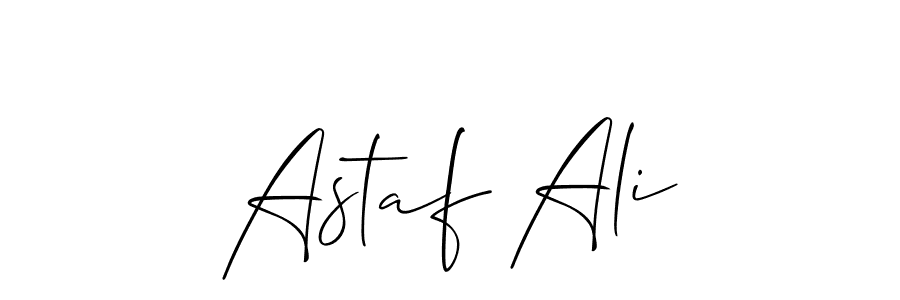 Allison_Script is a professional signature style that is perfect for those who want to add a touch of class to their signature. It is also a great choice for those who want to make their signature more unique. Get Astaf Ali name to fancy signature for free. Astaf Ali signature style 2 images and pictures png