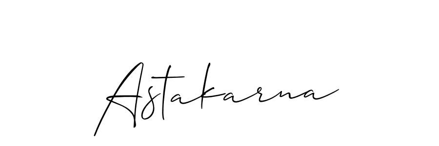 Best and Professional Signature Style for Astakarna. Allison_Script Best Signature Style Collection. Astakarna signature style 2 images and pictures png