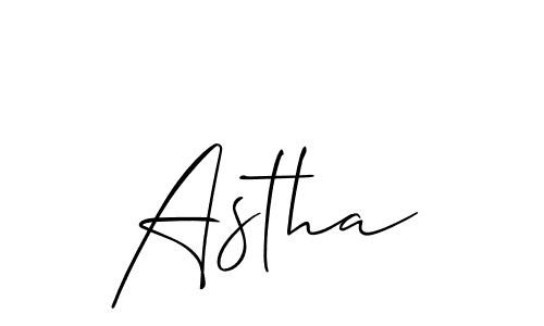 Make a beautiful signature design for name Astha. Use this online signature maker to create a handwritten signature for free. Astha signature style 2 images and pictures png