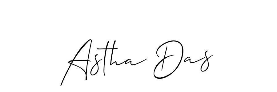 Also You can easily find your signature by using the search form. We will create Astha Das name handwritten signature images for you free of cost using Allison_Script sign style. Astha Das signature style 2 images and pictures png